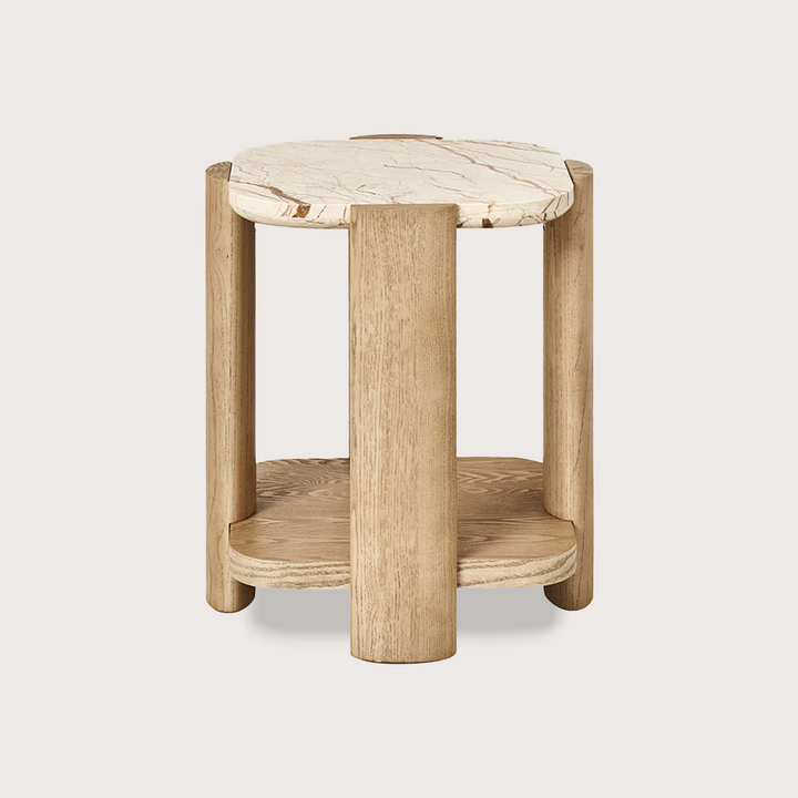 Dawn Marble Side Table