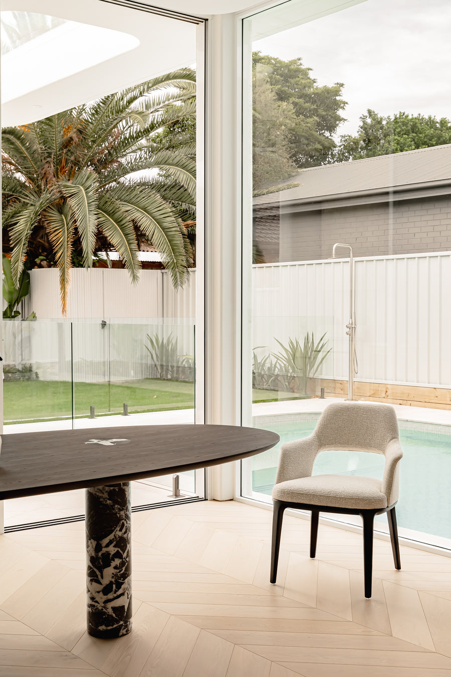 Xander Dining Table - Truffle