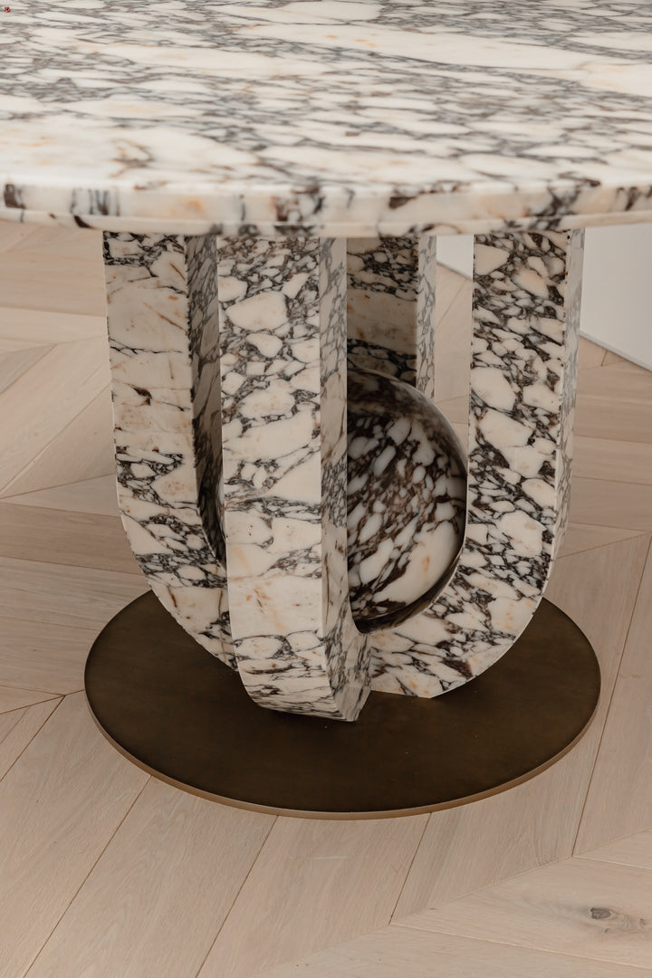 Brielle Dining Table - Viola